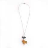 Best Friends French Bulldog Necklace