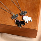 Best Friends French Bulldog Necklace