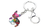 French Bulldog Keychain