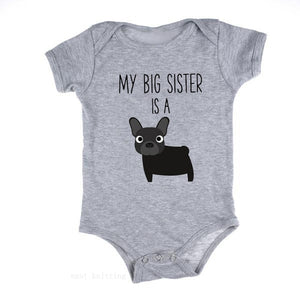 French Bulldog Baby Romper