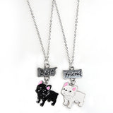 Best Friends French Bulldog Necklace