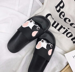 French Bulldog Women's Flip Flops