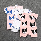 French Bulldog Baby Romper