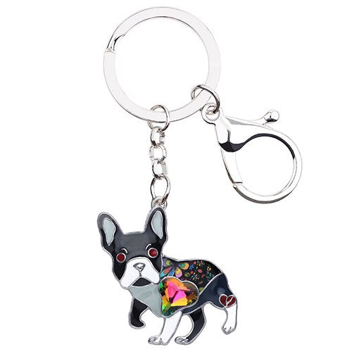French Bulldog Keychain